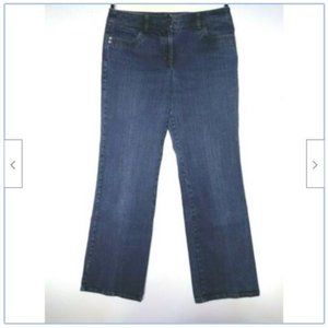 Ann Taylor LOFT Jeans Boot cut ?enzyme wash stretc